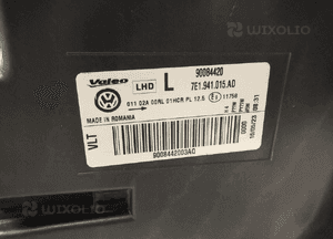 Lampa przod przednia lewa vw T6 7E0 7E1 2015- zwykla 7E1941015AD cala 9