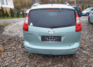 Mazda 5 05-10 Klapa tylna bez szyby tylnej  tył z klapy kolor 32b 4