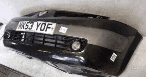 Zderzak przód przedni do renault megane ii 2 halogeny NV676 czarny 3