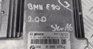 KOMPUTER STEROWNIK SILNIKA BMW E90 2,0D  028101707 / 0281016067 / 0281016069 5