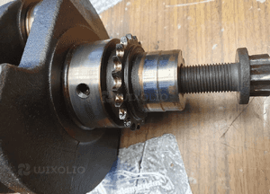 Wał Korbowy 06AF 050105189B Koło Zębate 2.0 ALT 20V 130KM Audi A4 B6 A6 C5 VW 4