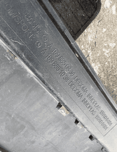 MERCEDES B 245 LIFT zderzak tyl tylny chrom czarny 8