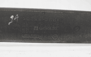 Osłona szyby tylnej kpl skora mercedes sl R230 12