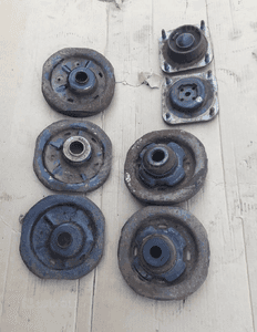 Mazda 626 GF GW 97-02  mocowanie kielich siodło sprężyny 4