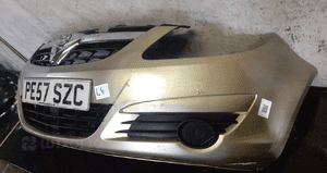 Zderzak przód przedni opel corsa d Z40M złoty do malowania ! 3