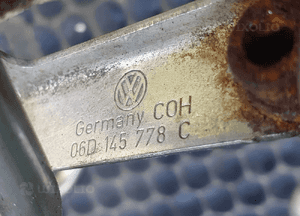 Rurka 06D121497A 06D145778C Rurki Przewod Smarowania Turbiny Olejow 2.0 TFSI Audi A4 B7 A6 C6 8