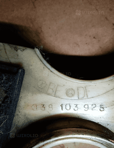 Osłona pokrywa silnika Audi A4 B6 1.9 TDI 038103925BE 7