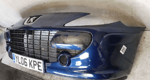 Zderzak przód przedni peugeot 307 lift niebieski do malowania !!! 3