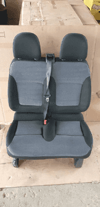 Fotel pasażera kanapa ławka dwójka Renault Trafic III Vivaro B 14- 7