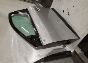 Drzwi przód przednie lewe renault megane 3 iii TED69 srebrny 5D 5 drzwi hb 4