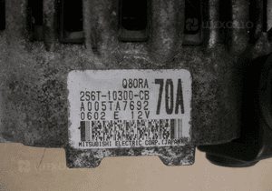 Ford Fiesta Fiesta MK6 1.4 16V alternator 70A 2S6T 4