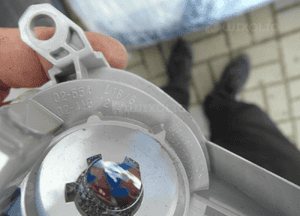 Corolla E12 cały halogen prawy koito 02-554 prawy 7