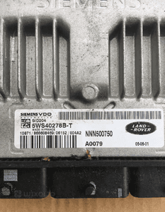 STEROWNIK SILNIKA NNN500750 Siemens RANGE ROVER SPORT 2,7 2