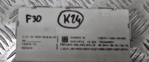 Bmw F20 F30 moduł sterownik fem 9303543 7
