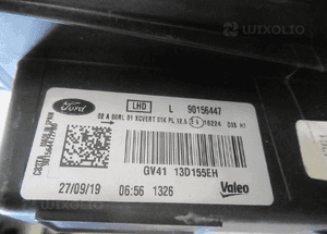 Lampa przednia przód lewa prawa ford kuga MK2 lift xenon czarna 2016-2019 rok 12
