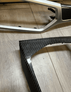 Listwa listwy dekory konsoli kpl bmw M3 G80 org fv 5