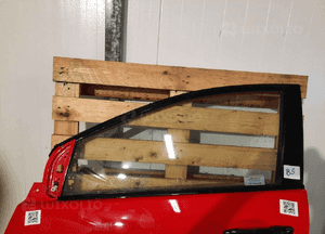 Drzwi przód przednie lewe do mazda 2 ii 2 gen. de 5D 5 drzwi hb czerwone 6