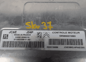 Komputer sterownik citroen C3 SW9660374680 3