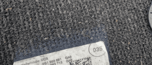 AUDI A6 C7 dywaniki komplet oryginalne 3