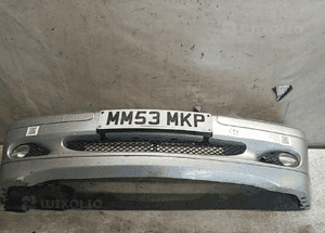 Zderzak przód przedni mercedes benz c klasa W203 744 srebrny halogeny 1