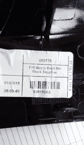 Obudowa lusterka prawa bmw X5 F15 13-18 7291711 5