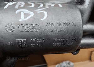 Podstawa filtra oleju chłodniczka VW Passat B5 1.9 TDI 038115389C 038115466 5