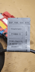 Rozdzielacz prądu moduł BMW I E87 6942912 9123571 7