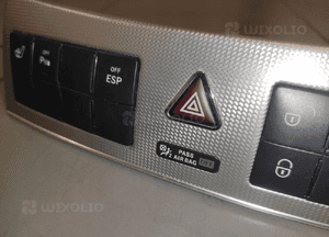 Mercedes clk W209 panel przycisk świateł awaryjnych esp foteli ładny 4