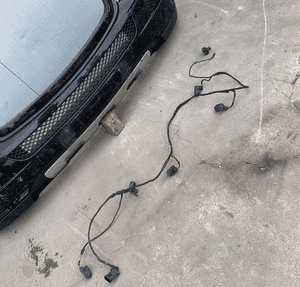 MERCEDES ML GL 164 czujnik wiązka zderzaka przednia  pdc przód 1648850165 czarny c197