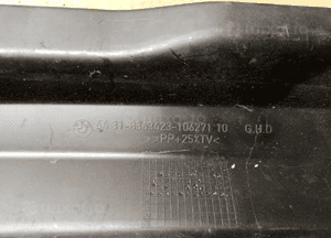 Osłona filtra kabinowego BMW 3 E46 8363423 4