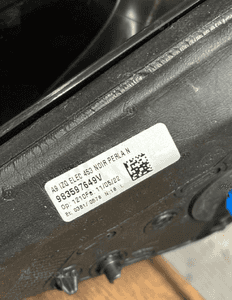 Lusterko lewe opel corsa f 6PIN eu org fv 9