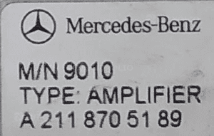 MERCEDES gl ml 164 harman becker wzmacniacz r 251 cls e 211 2