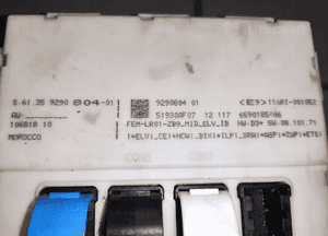 BMW 3 F30 F31 F3 F20 SKRZYNKA MODUŁ STEROWNIK FEM BODY ORYGINAŁ SPRAWNY 13