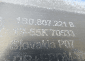 Zderzak przód przedni vw volkswagen up! 2011-2016 9