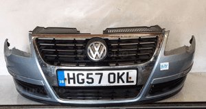 Zderzak przód przedni do volkswagen vw passat B6 pdc LB5M 1