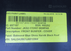 Zderzak przedni przód range rover vogue 4 iv L405 lift JK52-17K945-A 2016-2022 26