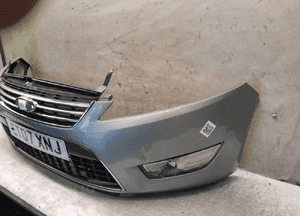 Zderzak przód przedni ford mondeo MK.4 4 iv 86 błękitny morski halogeny 4