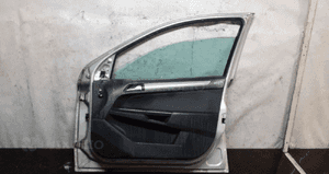 Drzwi przód przednie prawe do opel astra h 3 iii 5D 5 drzwi kod kolor Z157 srebrny 5