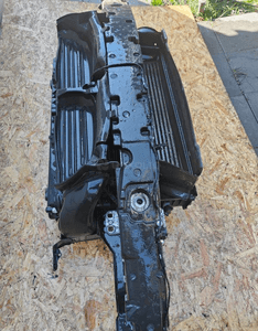 BMW 5 E60 E61 520d manual 03-10 PAS PRZEDNI BELKA CHŁODNICE WENTYLATOR 7