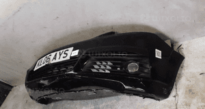 Zderzak przód przedni do opel zafira b halogeny Z20R czarny  uszkodzony !!! 3