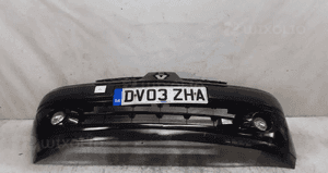 Zderzak przód przedni do renault clio ii 2 lift fl halogeny  NV676 czarny 1