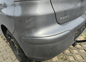 Seat Ibiza  02-08 6L zderzak tył tylny LS7U 3