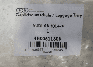 Audi A8 D4 mata bagażnika wanna wykładzina oryg 7