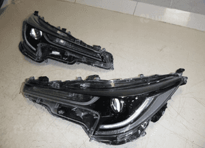 Toyota corolla xii E210 lampa lampy reflektor reflektory prawy lewy przód przednie full led + wtyczki komplet nowy oryginał 4