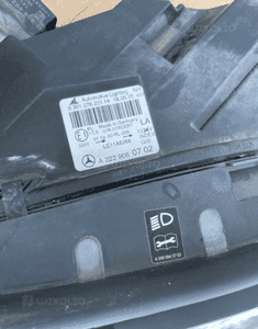 MERCEDES S222 lampa lampy full LED ILS a2229060702 a2229060802 maybach moduł led 11