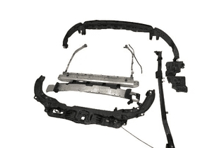 Range rover evoque L551 pas przedni absorber belka rozpórka wzmocnienie pasa prawy lewy wspornik pasa przedniego strefa zgniotu oryginał komplet 1