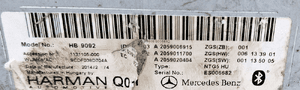 Mercedes-Benz W 205 Radio Nawigacja Multimedia NTG5 HARMAN A2059006915 6