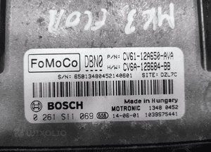 KOMPUTER STEROWNIK SILNIKA FORD FOCUS MK3 III 1.0 ECOBOOST CV61-12A650-AVA 4