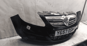 Zderzak przód przedni opel corsa d Z20R czarny 4