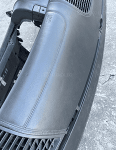 mercedes cl 215 konsola skóra kokpit skórzany deska przeszycia 1